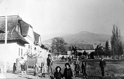 Stred obce Betliar v dvadsiatych rokoch 20. storočia