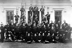 Dobšinský dobrovoľný hasičský zbor v roku 1908