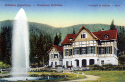 Hotel pri známej fontáne v blízkosti Dobšinskej ľadovej jaskyne