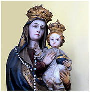 Socha Panny Márie z kostola sv. Augustína v Stratenej