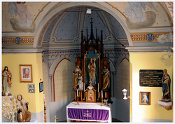 Oltár v kostole sv. Augustína